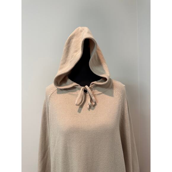Original USA Beige Sweater Dress with Hood - Picture 3 of 4